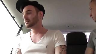 Boy Desires Anal Adventure: Spunk Soaking Car Sex