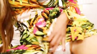 Trans She-MALE VENUS LUX Stroking Her Big Tool To A Huge Orgasm