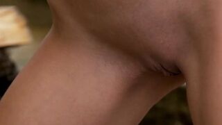 Ariel Ashley's Sexy Blowjob - Petite Bombshell With Natural Boobs And Puckered Lips