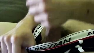 Jimmy Rome's Long Stiff Cock - Underwears Wanked Off For You