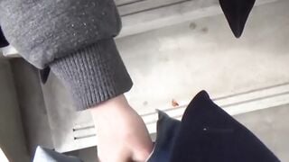 Japanese Panties Dropping Off Revealing Close-Up Shots