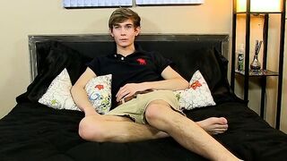 Emotional Teen Explores His Sexuality With Toys And Dildos