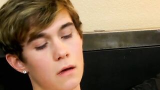 Emotional Teen Explores His Sexuality With Toys And Dildos