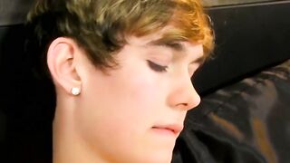 Emotional Teen Explores His Sexuality With Toys And Dildos