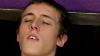 Twinks Huge DILDO Anal Play & Hardcore Orgasm at Home
