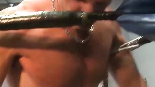 Big Guy Jesse James Fucks His Gym Buddy's Huge Dick