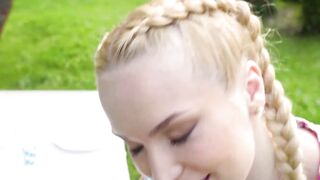 Vera Jaremko's Smiling Face Gets Covered In Semen - POVD