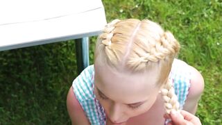 Vera Jaremko's Smiling Face Gets Covered In Semen - POVD