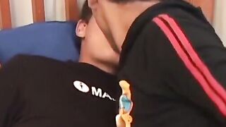 Anal-Lover Teen's Ass Fucked Hard Until He Explodes With Pleasure