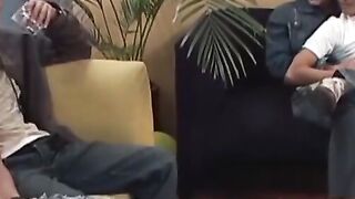 Latinos Twinks Party Hard - Anal Threesome Action