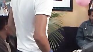 Latinos Twinks Party Hard - Anal Threesome Action