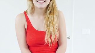 Virgin Step-Sister's First Time Sex - Older Brother Teaches Her How To Fuck
