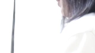 Japanese Babe Pokes Her Private Parts With Markers - Close-Up POV