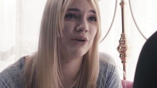 Muscle Neighbor Drilling Blondie With Shaven Pussy - Kenna James