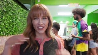 Public Exposure - Busty Blonde Teen Gets Her Pussy Filled With A Big Dick