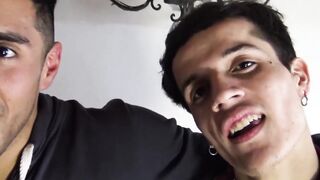 Rough Sex with Hot Latin Couple Ends in Facial