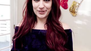 Christmas Gift - Step-Mother's Hot Blowjob & Riding Her Stepson For A Big Creampie