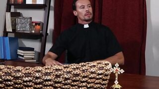 Father's Secret - Old Man Fucks women In Confessional Booth
