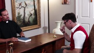 Father's Secret - Old Man Fucks women In Confessional Booth