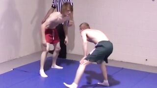 extreme Gay Wrestling Match Leads To Passionate Anal Sex