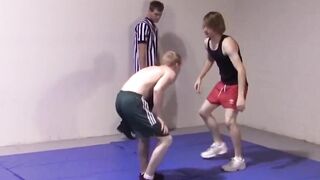 extreme Gay Wrestling Match Leads To Passionate Anal Sex