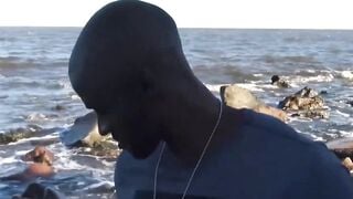 3way Thugged-Out Outdoor Orgy with Black Guys