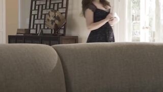 Leana Love's Moaning Orgasm - Pricking Her Sweet Pussy With Passion