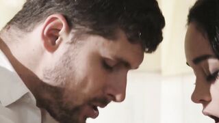 Kitchen Sex Siren - Hot Babe Eating Her Boyfriend's Load After Intense Fuck