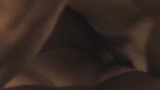 EMBER SNOW - Slow Motion Blow Job with POV & Facial in High Heels