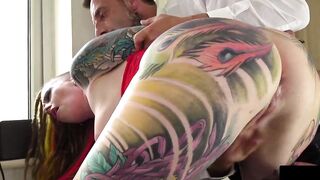 Anal Treatment For Curvy Girl With Big Boobs - Anal Sex with Older Man