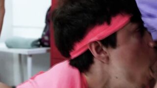 Fitness Freak's Anal Adventure with Transgender Student