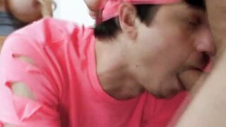 Fitness Freak's Anal Adventure with Transgender Student