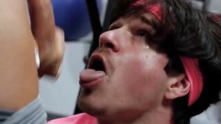 Fitness Freak's Anal Adventure with Transgender Student