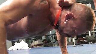 Big And Bare - Shock Collar Training For A Muscular Body