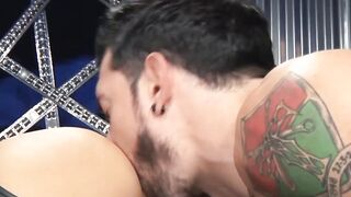 Dominant Threesome - Three Way Action with Jordon & Jimmy Durango on Theo Ford