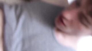 Two Big Dicks Pound Hardcore Anal Action - Bottom's Ass & Mouth Swells