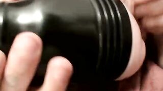 Explosive Orgasm For Young Hunk - Polishing His Rod To Perfection