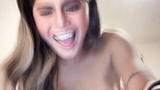 Horny Crossdresser Jacks Off Big Dick - Solo Male Masturbation