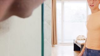 Luccia Mazzini's Shower Time - Anal Sex with Older Man