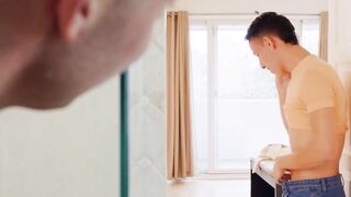 Luccia Mazzini's Shower Time - Anal Sex with Older Man