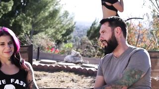 Kinky Gangbanged Slut - Spitting Facial Blowjob Swallow Threesome