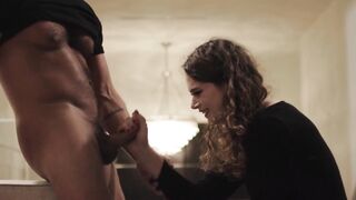 TS Nicole Knight - Dominated & Covered In Creampie By Big Dick Dominic Pacioto