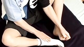 Foot Fetish Twinks - Foot Worship with Hot Young Guys