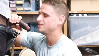 Black Thug Ramming White Guy In Raw POV Anal