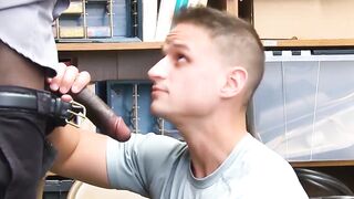 Black Thug Ramming White Guy In Raw POV Anal