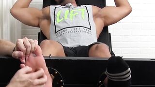 Muscle Hunk Foot Frenzy - Sensual Featuring Hot Guy With Perfect Body And Amazing Abs