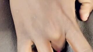 Erotic Solo Masturbation Session with Sexy Black Girl