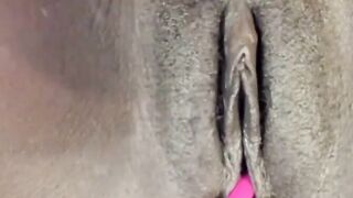 Erotic Solo Masturbation Session with Sexy Black Girl