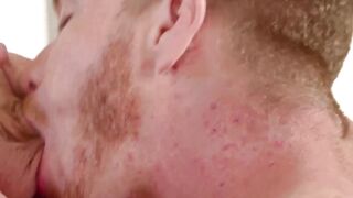 Red-Haired Hottie Gets Rimmed And Fucked By His Lover In The Shower