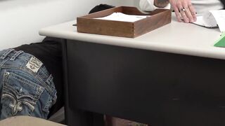 Office Slut Gets Fucked By Step-Daddy In Business Suit - Office Roleplay